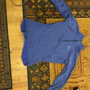 Blue nike pullover